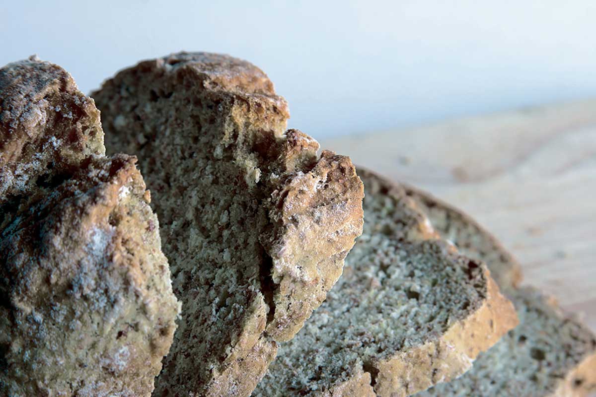 Bread made in bread machine