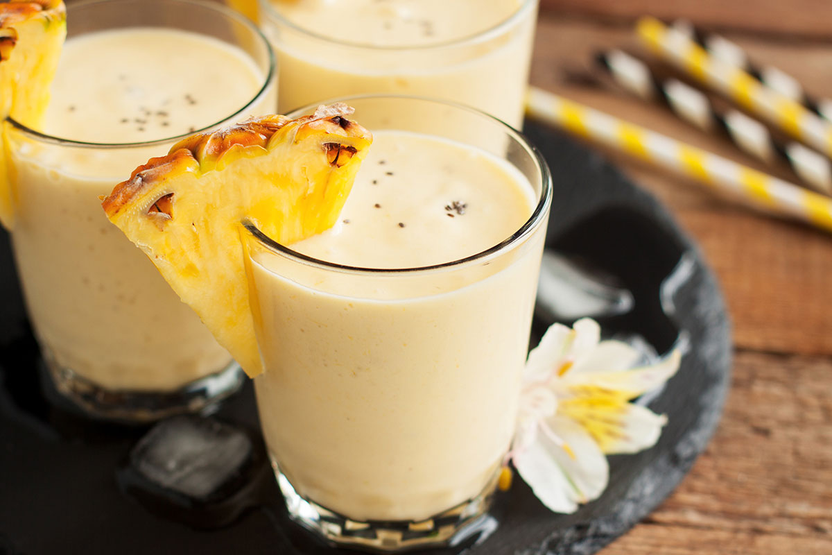 Smoothie de piña colada