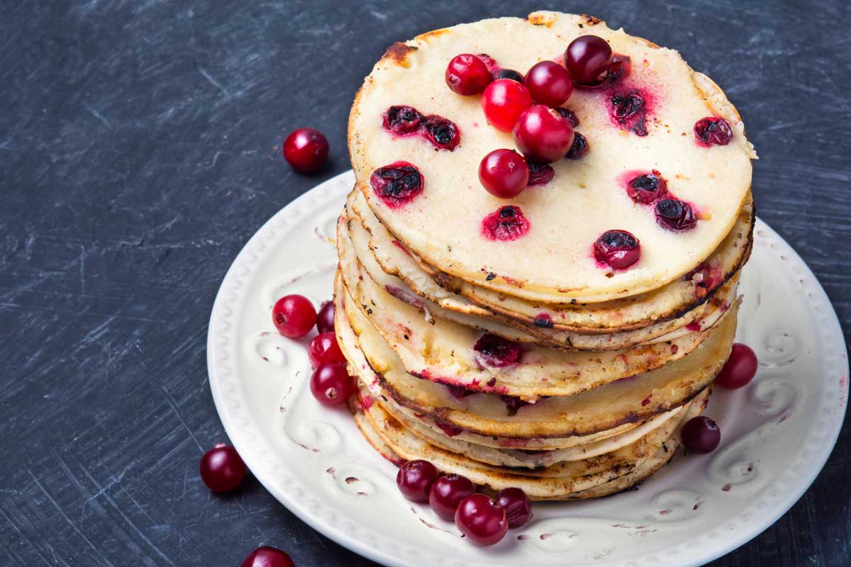 CRANBERRY PANCAKES