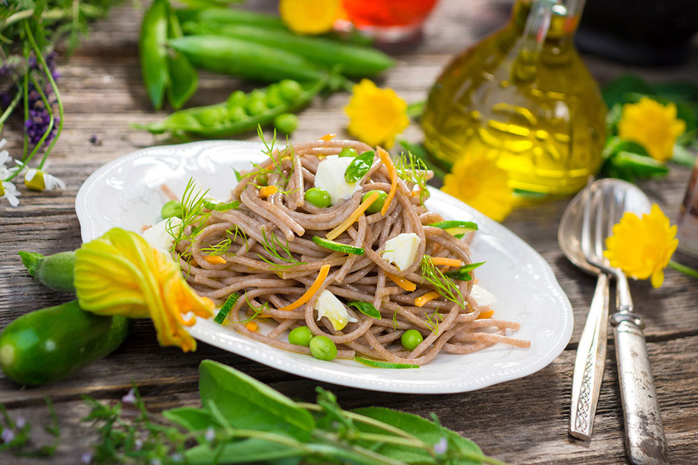 Camembert cheese pasta